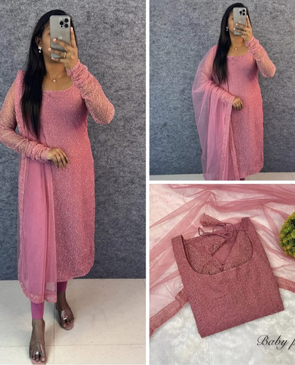 Chudi Kurti With Dupatta Set